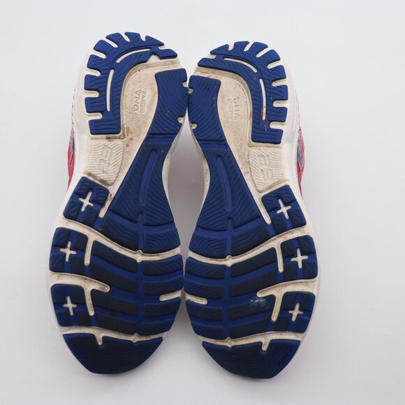 Brooks Adrenaline GTS 23 Men’s Size 10.5 Red Blue USA Flag Running Sneakers - Picture 9 of 10